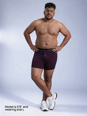 Men's Boxers - Jujube