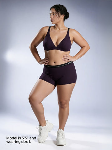 Women's Boyshorts - Jujube