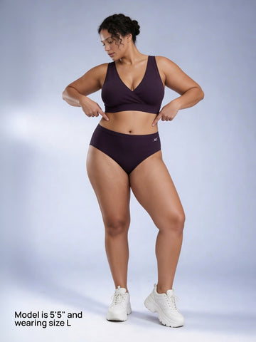 Women's Bare Hipsters - Jujube
