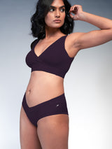Maternity Comfort Panty - Jujube