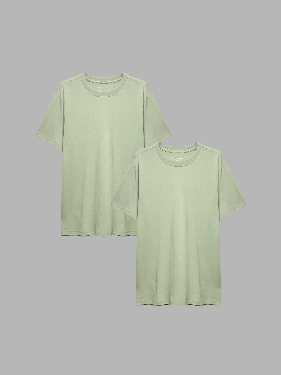 Men's Crew Neck T-shirt - Pack Of 2 - Matkhafish