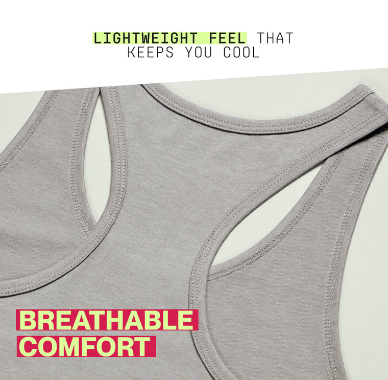 Women's Tank Top - Pack Of 6 - 90% Dark & Matkhafish — detail 1