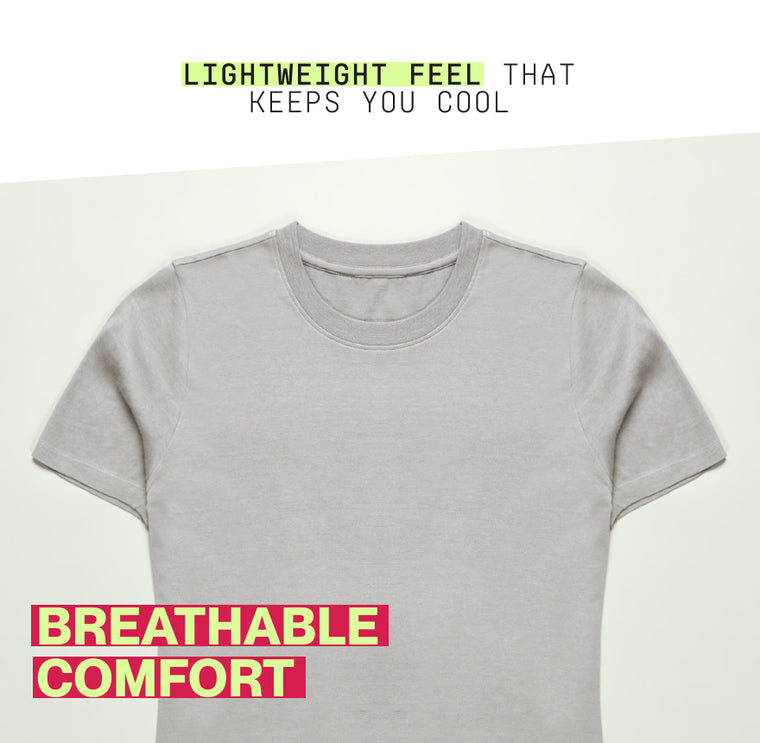 Women's Crew Neck T-shirt - Pack Of 2 - 90% Dark — detail 1