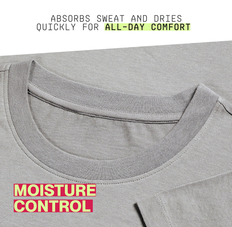 Women's Crew Neck T-shirt - Pack Of 2 - 90% Dark — detail 3