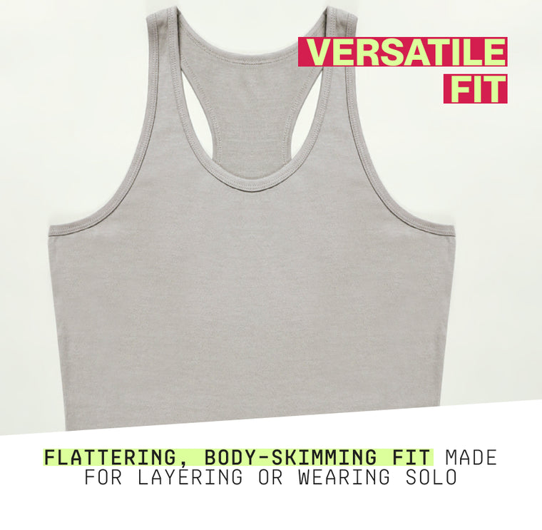 Women's Tank Top - Pack Of 6 - 90% Dark & Matkhafish — detail 4