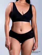 Padded Plunge Bra - Onyx