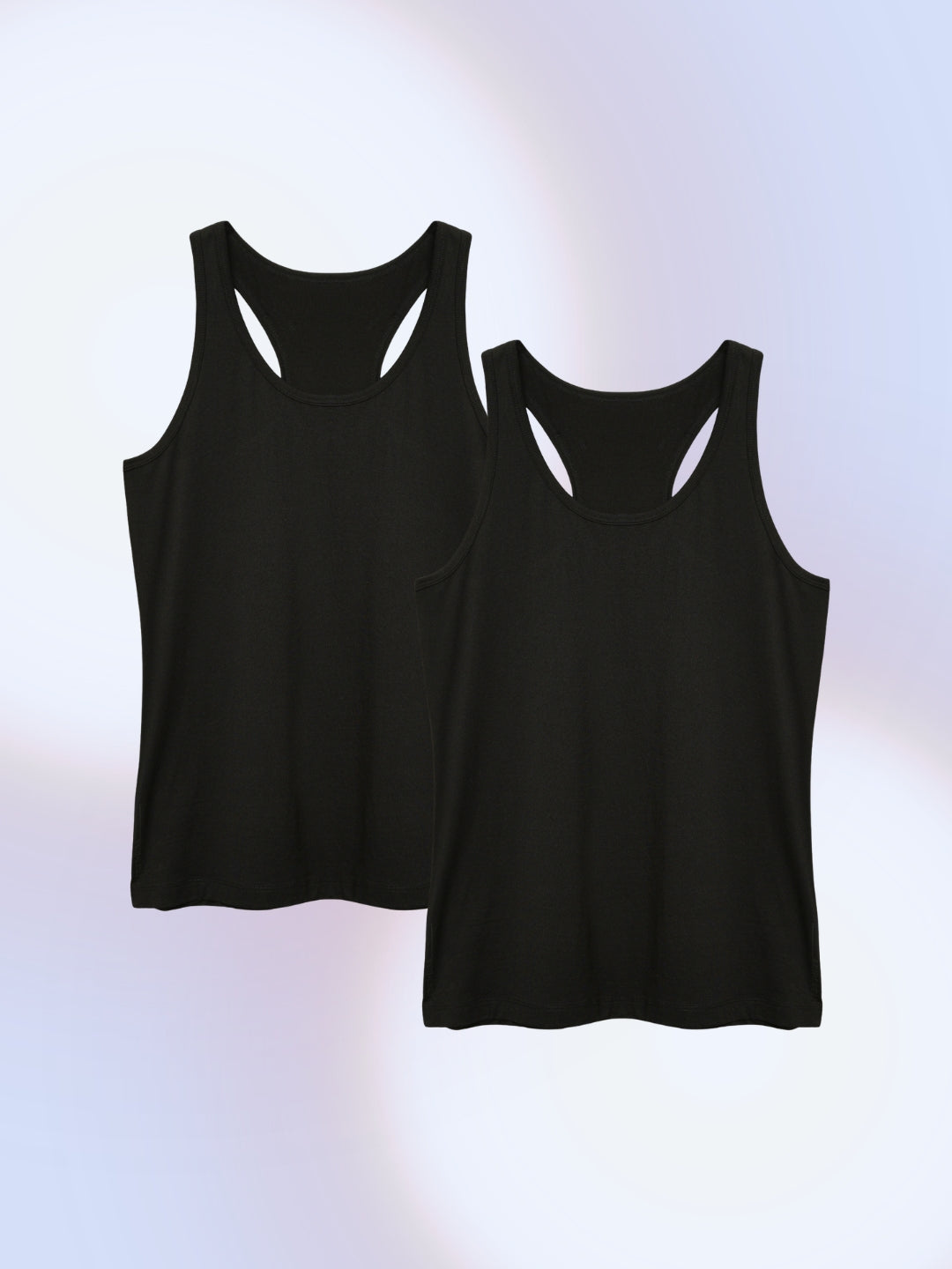 Women's Tank Top - Pack Of 2 - 90% Dark