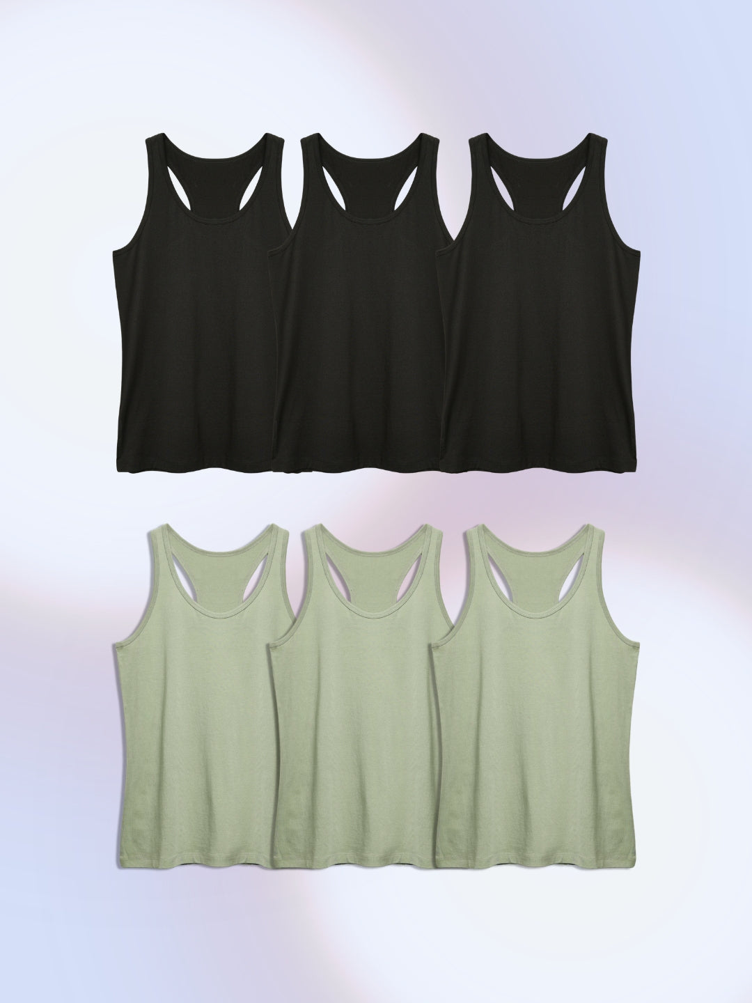 Women's Tank Top - Pack Of 6 - Solids