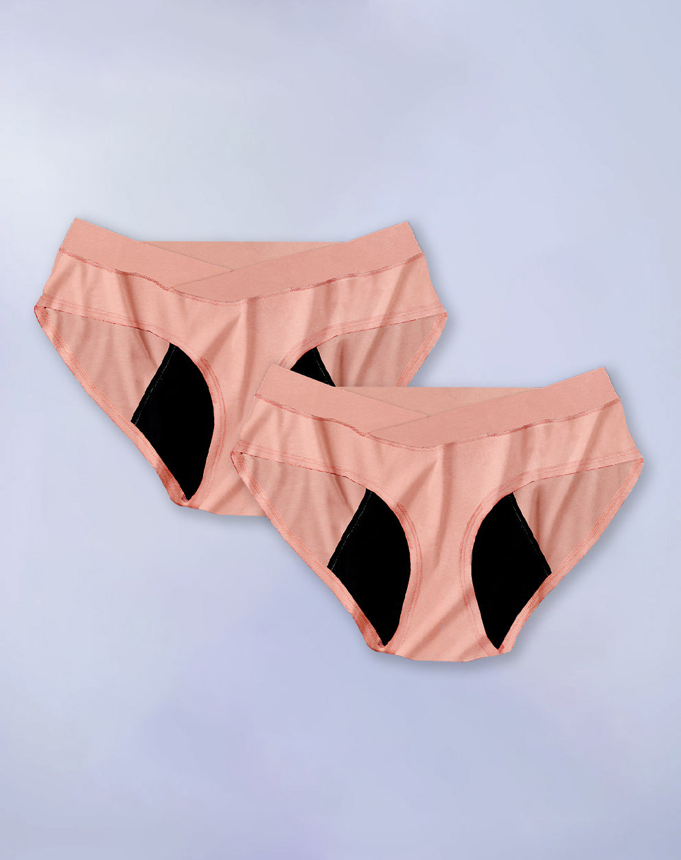 PURESOFT MATERNITY COMFORT PANTY - PACK OF 2 - ALMOND NUDE
