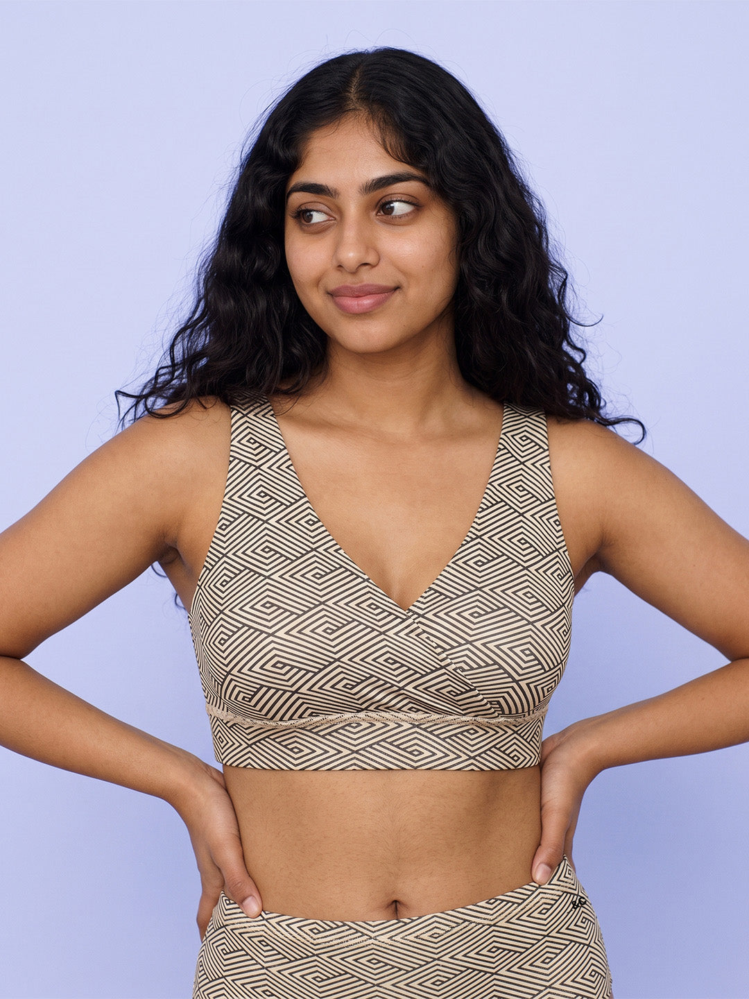 Padded Plunge Bra - Fractured Gaze