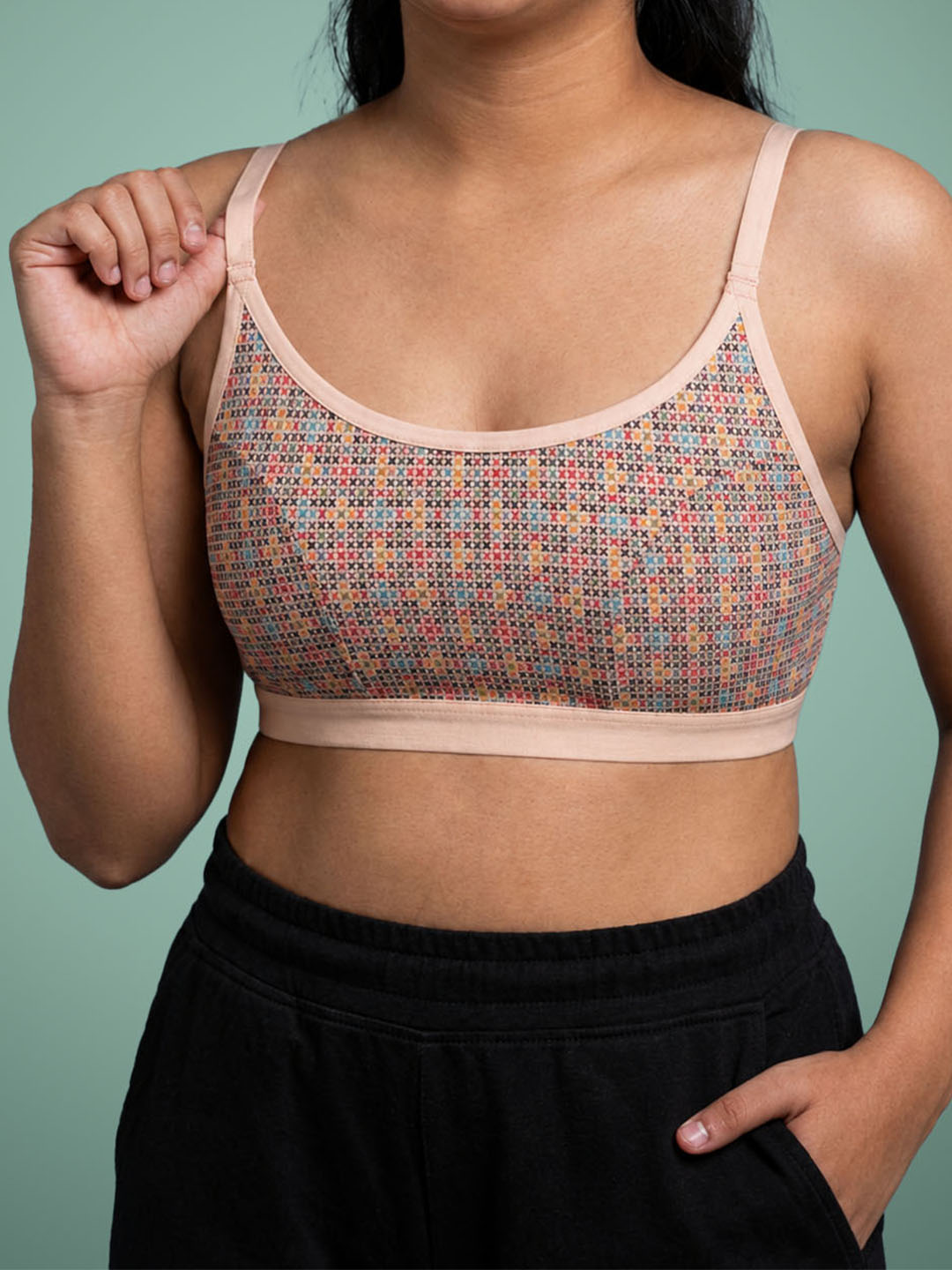 Firstbra Beginners Training Bra - Herringbone