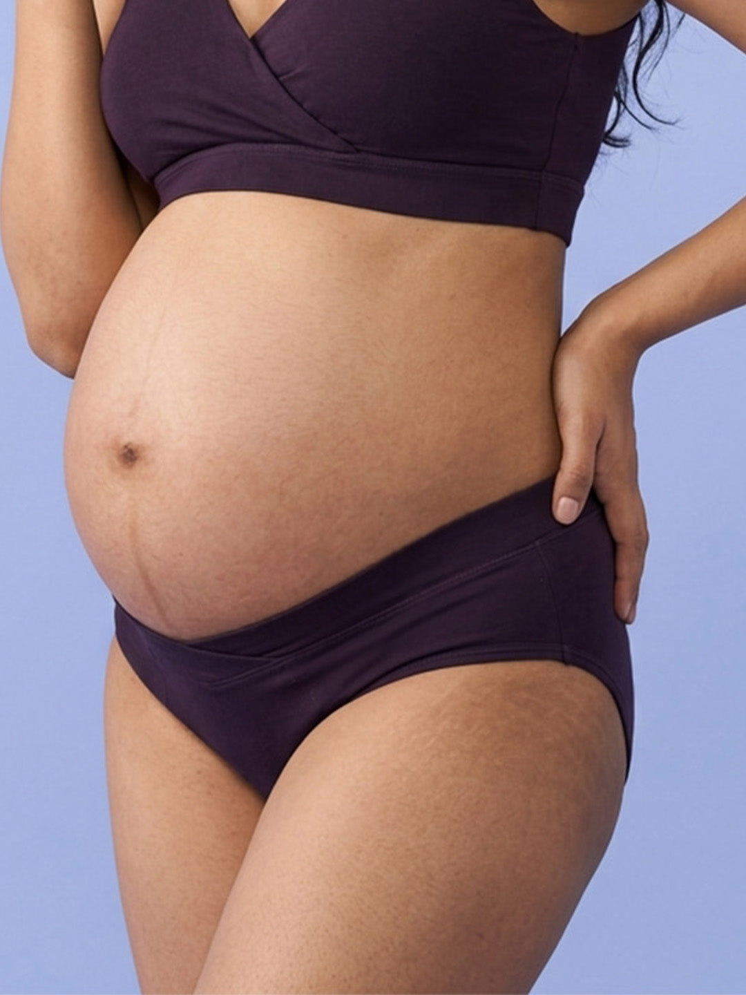 Maternity Comfort Panty - Jujube