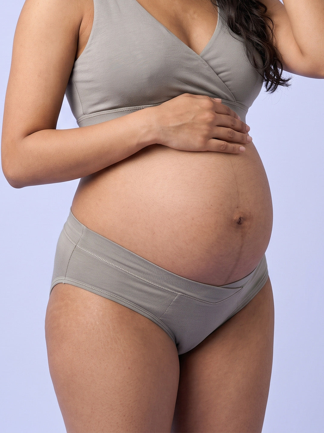 Maternity Comfort Panty - Sand Dune