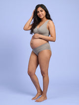 Maternity Comfort Panty - Sand Dune