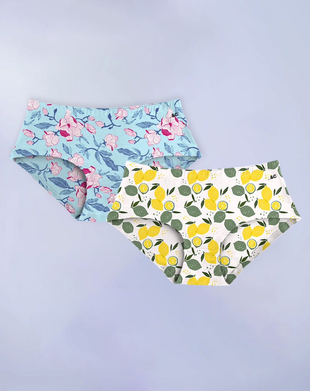 PURESOFT BARE HIPSTER - PACK OF 2 - SPRING & LEMON CRUSH